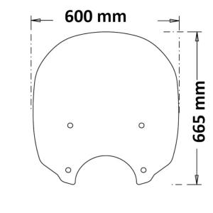 Parabrisas para indian scout bobber 21+ Â· 3